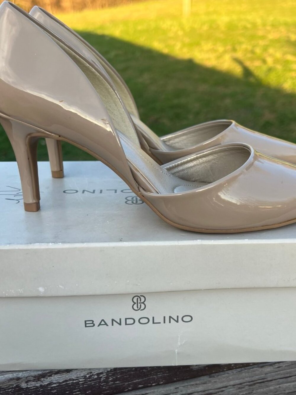 Bandolino Grenow Women Casual Grenow Light Natural Perfect Nude Heel size 7.5
